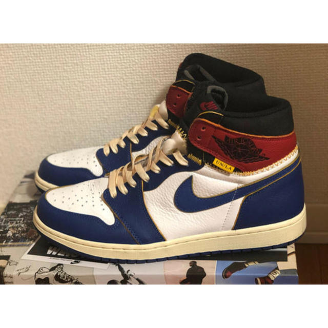 NIKE(ナイキ)の28cm AIR JORDAN 1 RETRO HI NRG UNION メンズの靴/シューズ(スニーカー)の商品写真