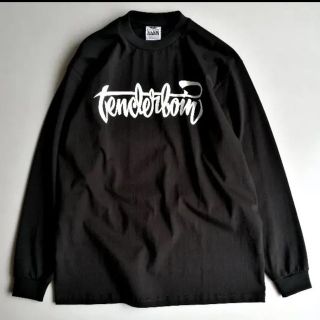 テンダーロイン(TENDERLOIN)のテンダーロイン TEE L/S SP 黒 美品(Tシャツ/カットソー(七分/長袖))