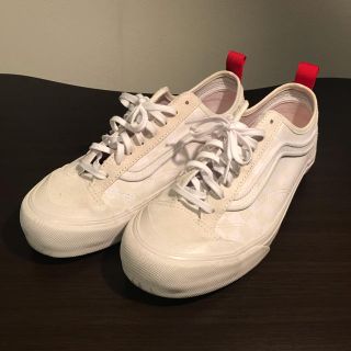 ヴァンズ(VANS)のVANS/バンズ/レイラ/Leila/バラ/ローズ/ホワイト/チェック柄(スニーカー)