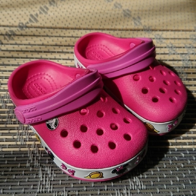 crocs(クロックス)の☆あん様専用☆クロックス ミニー キッズ/ベビー/マタニティのベビー靴/シューズ(~14cm)(サンダル)の商品写真