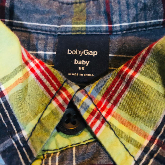 babyGAP(ベビーギャップ)のbaby GAP ロンパース 80㎝ キッズ/ベビー/マタニティのベビー服(~85cm)(ロンパース)の商品写真