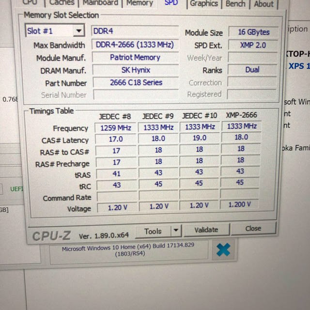 DDR4 SODIMM 2666MHz 16GB x2(32GB)PCパーツ