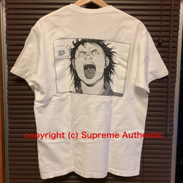 ホワイト状態【Size：M】Supreme Akira Pill Tee