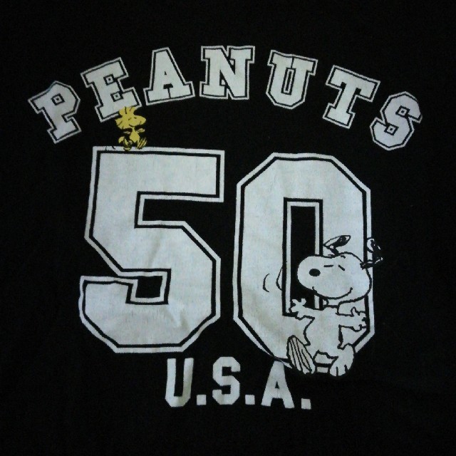 SNOOPY(スヌーピー)のスヌーピー　snoopy peanuts ピーナッツ　半袖カットソー　Tシャツ レディースのトップス(Tシャツ(半袖/袖なし))の商品写真