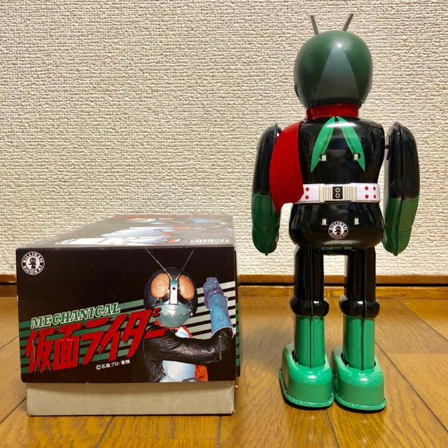 デッドストック品 ☆ ビリケン商会 ブリキ ゼンマイ歩行