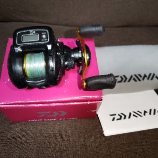 ダイワ(DAIWA)のLIGHT GAME ICV 150H PEライン付き(リール)