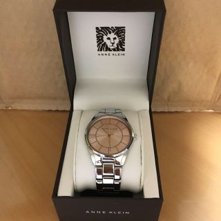 アンクライン(ANNE KLEIN)の【新品】 ANNE KLEIN 腕時計 文字盤ピンク (腕時計(アナログ))