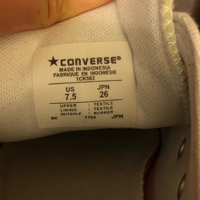 CONVERSE(コンバース)のconverse スニーカー100周年モデル メンズの靴/シューズ(スニーカー)の商品写真