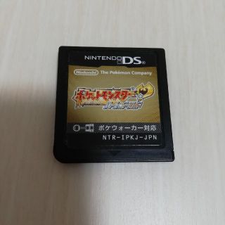 ニンテンドーDS(ニンテンドーDS)のポケットモンスターゴールド　カセットのみ(家庭用ゲームソフト)