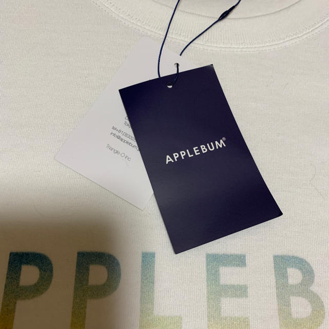 APPLEBUM(アップルバム)のapplebum  ロゴTシャツ タグ付き未使用品 XLサイズ メンズのトップス(Tシャツ/カットソー(半袖/袖なし))の商品写真