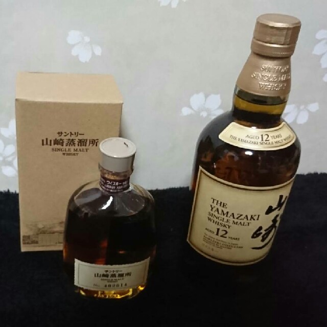 サントリー - 山崎12年700ml 蒸留所限定300mlセットの通販 by もんもんs shop｜サントリーならラクマ