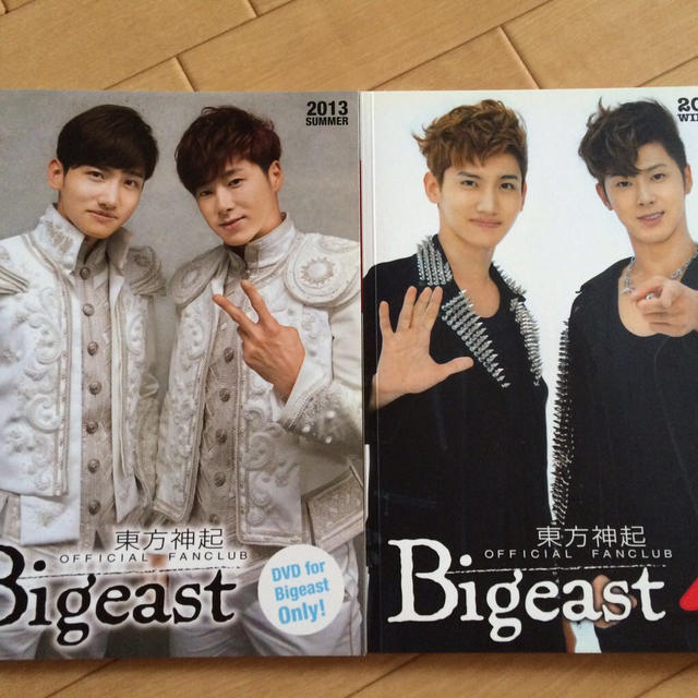 東方神起 bigeast 会報 エンタメ/ホビーのタレントグッズ(ミュージシャン)の商品写真