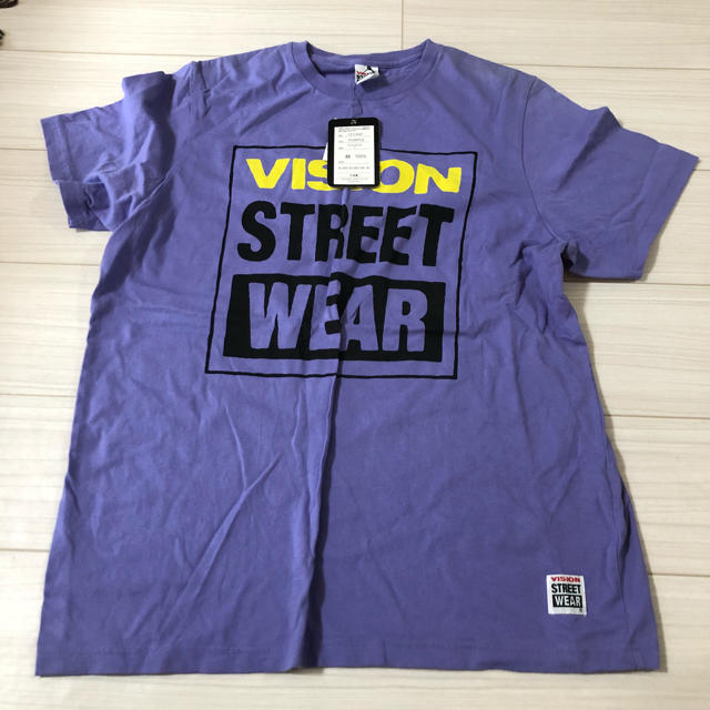 VISION STREET WEAR(ヴィジョン ストリート ウェア)のVISHON STREET WEAR Tシャツ タグ付き 紫 XLARGE メンズのトップス(Tシャツ/カットソー(半袖/袖なし))の商品写真