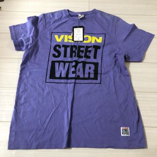 ヴィジョン ストリート ウェア(VISION STREET WEAR)のVISHON STREET WEAR Tシャツ タグ付き 紫 XLARGE(Tシャツ/カットソー(半袖/袖なし))