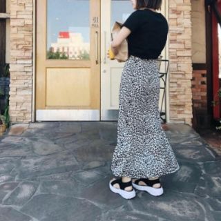 マウジー(moussy)の新作即完売♡MOUSSY leopard maxi スカート♡レオパードスカート(ロングスカート)