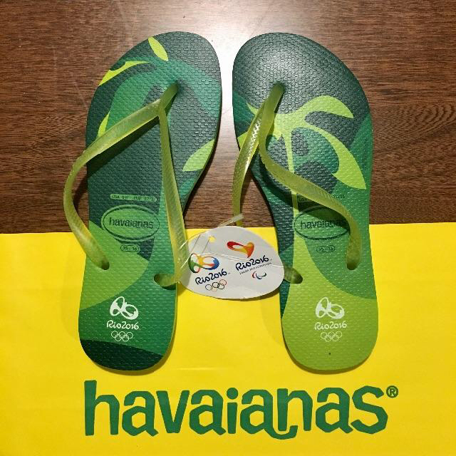 havaianas(ハワイアナス)の【限定品！】『Rio 2016 Games(2016)』ビーチサンダル レディースの靴/シューズ(ビーチサンダル)の商品写真