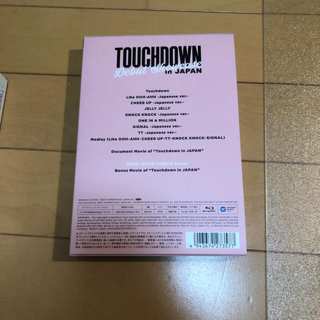 Waste(twice)(ウェストトゥワイス)のTWICE TOUCHDOWN Blu-ray エンタメ/ホビーのDVD/ブルーレイ(ミュージック)の商品写真