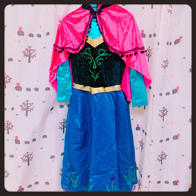 Disney(ディズニー)の▽アナと雪の女王/アナのドレス エンタメ/ホビーのコスプレ(衣装)の商品写真