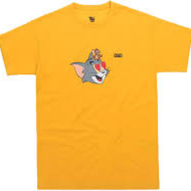 KITH X TOM & JERRY HEART TEE - YELLOW