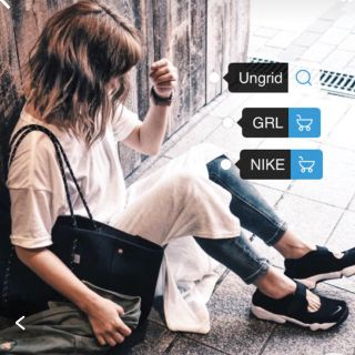 アングリッド(Ungrid)のungrid スリット入りロングTシャツ(Tシャツ(半袖/袖なし))