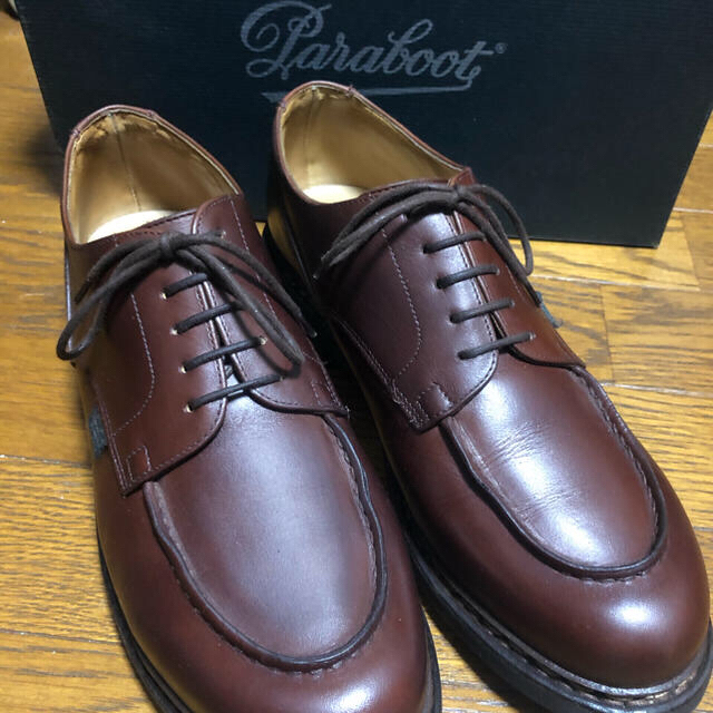 UK85コンディションParaboot パラブーツ シャンボード マロンuk8.5