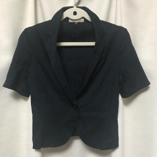 プロポーションボディドレッシング(PROPORTION BODY DRESSING)の【romee様専用】ブラック 夏半袖ジャケット(テーラードジャケット)