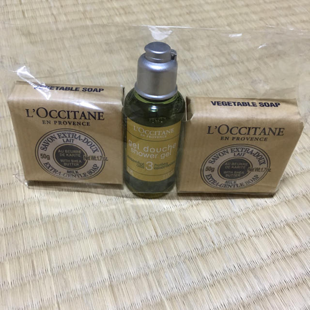 L'OCCITANE(ロクシタン)の化粧石けん シャワージェルセット✾ コスメ/美容のボディケア(ボディソープ/石鹸)の商品写真