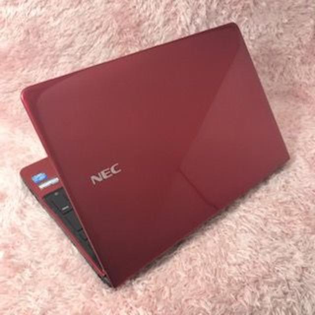 美品❤️大人気ピアノレッド❤️Corei3/4G/Blu-ray/10キー スマホ/家電/カメラのPC/タブレット(ノートPC)の商品写真