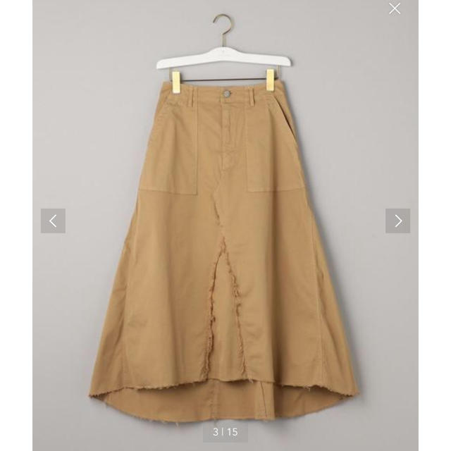 UNITED ARROWS(ユナイテッドアローズ)の再値下げ❣️別注✨UA×YANUK✨チノ フレアスカート✨ レディースのスカート(ロングスカート)の商品写真
