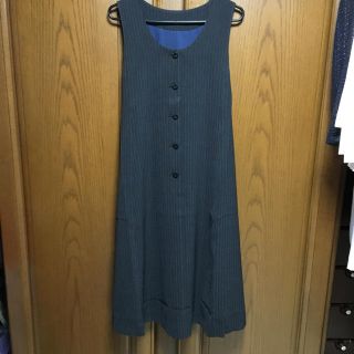 大きいサイズ。とっても素敵なマタニティワンピース。黒×白。事務服OK①ー⑧(マタニティワンピース)