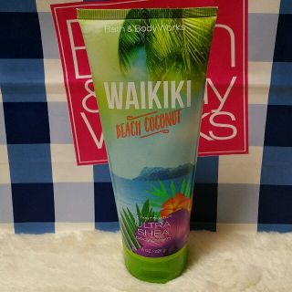 バスアンドボディーワークス(Bath & Body Works)のワイキキビーチココナッツ ボディクリーム(ボディクリーム)