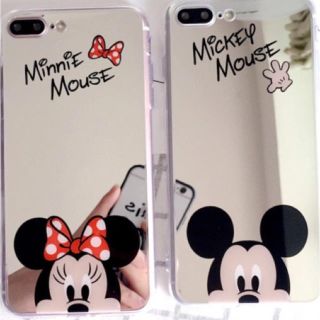 ディズニー(Disney)のミッキー  ミニー iPhone7/8 兼用 スマホケース(iPhoneケース)