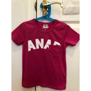 アナップキッズ(ANAP Kids)のANAP Tｼｬﾂ　ﾛｰｽﾞﾋﾟﾝｸ　120㎝(Tシャツ/カットソー)