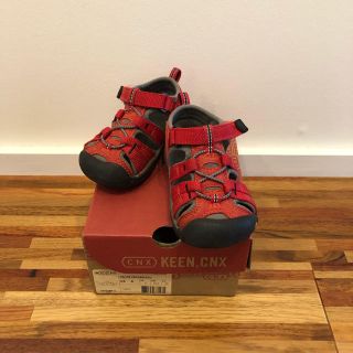 キーン(KEEN)のKEEN サンダル 13.5センチ 赤(サンダル)