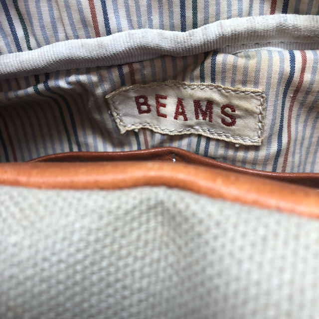 BEAMS(ビームス)のBEAMS レザー＆布 バッグ レディースのバッグ(ハンドバッグ)の商品写真