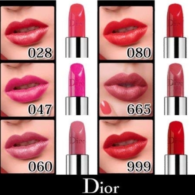 Dior リップ 999