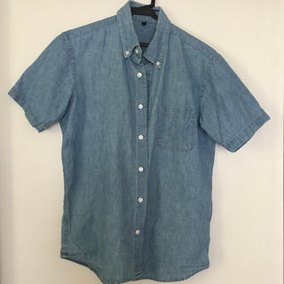 ムジルシリョウヒン(MUJI (無印良品))の無印 シャツ 半袖 ブルー used(シャツ)