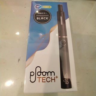 プルームテック(PloomTECH)のPloom TECH＋ プルームテックプラス　スターターキットブラック新品未開封(タバコグッズ)