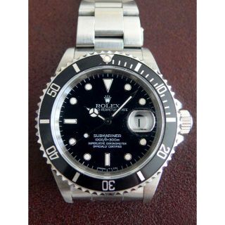 ロレックス(ROLEX)のロレックス　サブマリーナ（ref.16610T番）オールトリチウム箱保有(腕時計(アナログ))