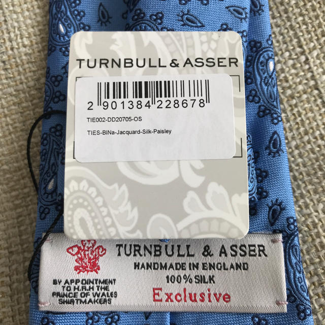 BURBERRY(バーバリー)の《小野小町様専用》TURNBULL & ASSER ネクタイ ペイズリー メンズのファッション小物(ネクタイ)の商品写真