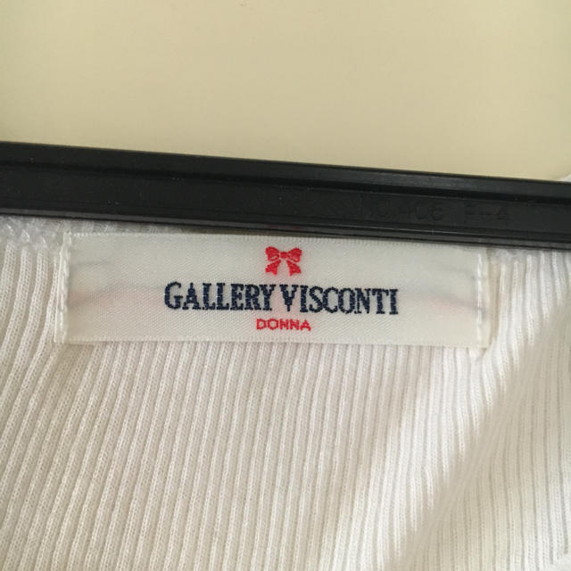 GALLERY VISCONTI(ギャラリービスコンティ)のGallery Visconti Tシャツ レディースのトップス(Tシャツ(半袖/袖なし))の商品写真
