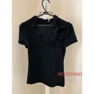 モスキーノ(MOSCHINO)のモスキーノ☆ニットトップス(カットソー(半袖/袖なし))