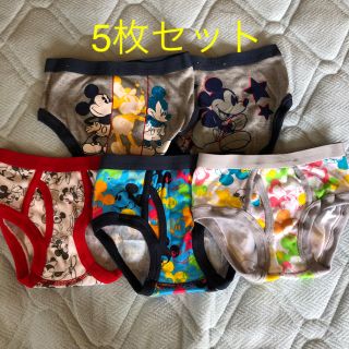 ディズニー(Disney)の男児 4T パンツ 5枚セット(下着)