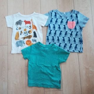 ニシマツヤ(西松屋)のキッズTシャツ3枚セット　100センチ(Tシャツ/カットソー)