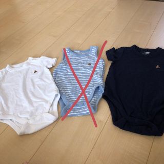 ベビーギャップ(babyGAP)のベビーギャップ ロンパース 2枚(ロンパース)