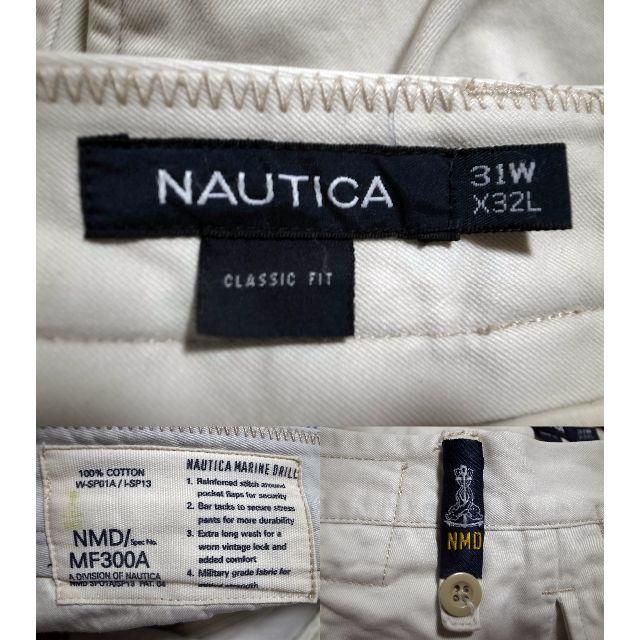 NAUTICA(ノーティカ)の☆送料込み☆ NAUTICA ノーティカ コットンパンツ 31 オフホワイト メンズのパンツ(チノパン)の商品写真