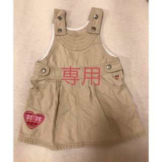 ベビーギャップ(babyGAP)の【※ゆかり様専用】ベビーギャップ ジャンパースカート 70㎝(ワンピース)