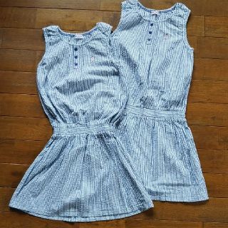 ミキハウス(mikihouse)のひまわり様専用   ノースリーブワンピース(ワンピース)