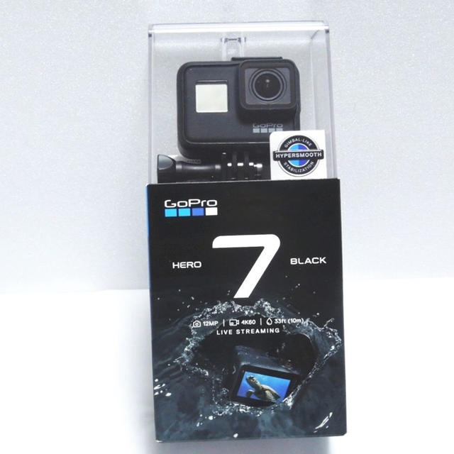 年末のプロモーション GoPro - 【新品未使用】GoPro HERO7 Black CHDHX-701-FW ビデオカメラ