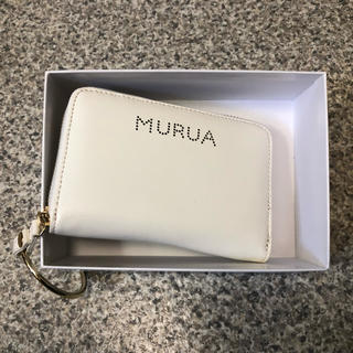 ムルーア(MURUA)の財布 白 新品未使用(財布)